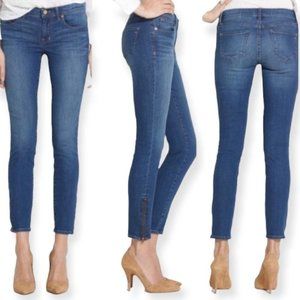Madewell Jeans Women’s Size 28 Blue  Denim "Skinny Skinny Ankle" Zipper Mid-rise
